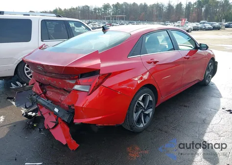 2022 Hyundai Elantra Limited из США, поврежденный, VIN 5NPLP4AG1NH082553